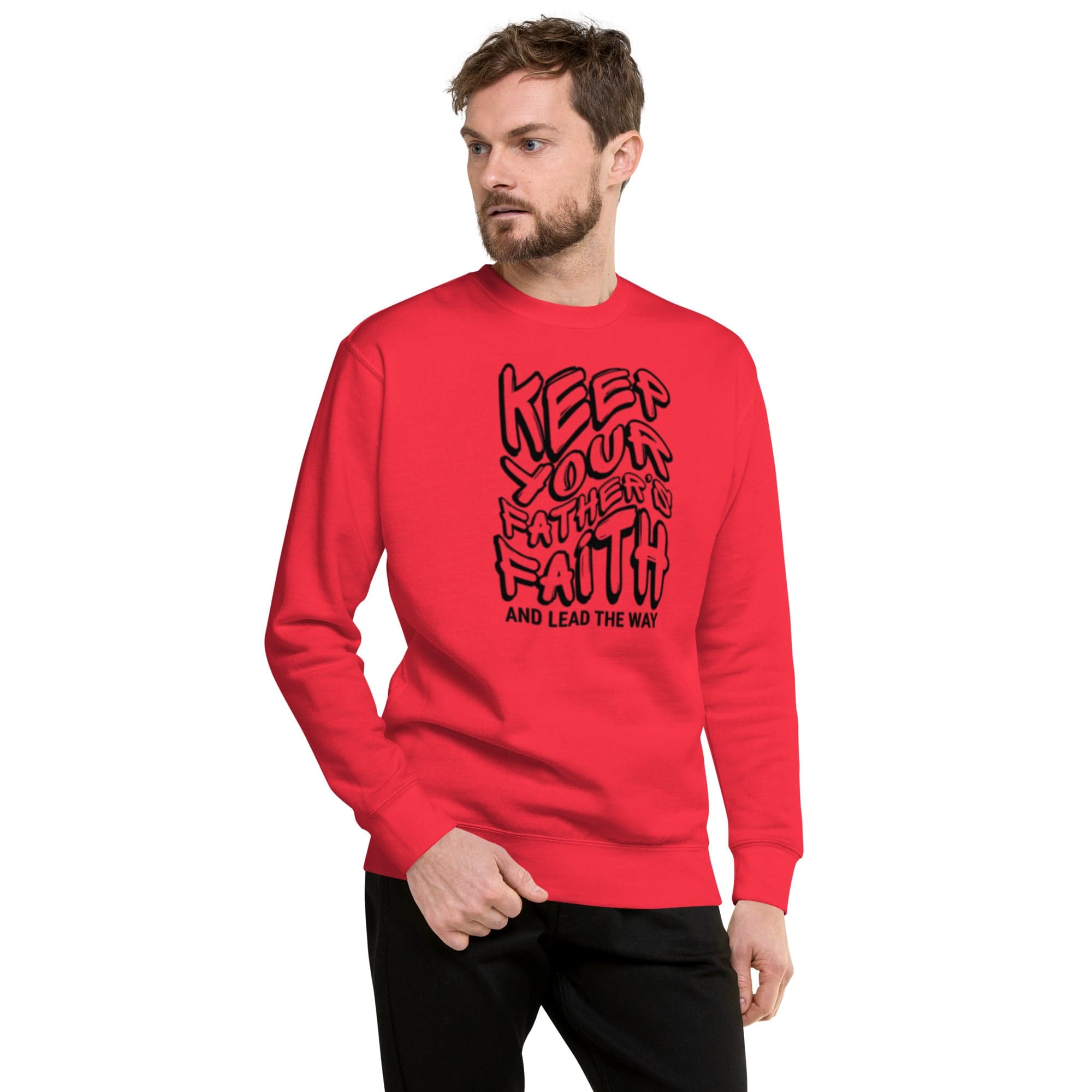 Keep Your Father's Faith Sweatshirt | Christian Faith Streetwear | African Heritage | Sister Style