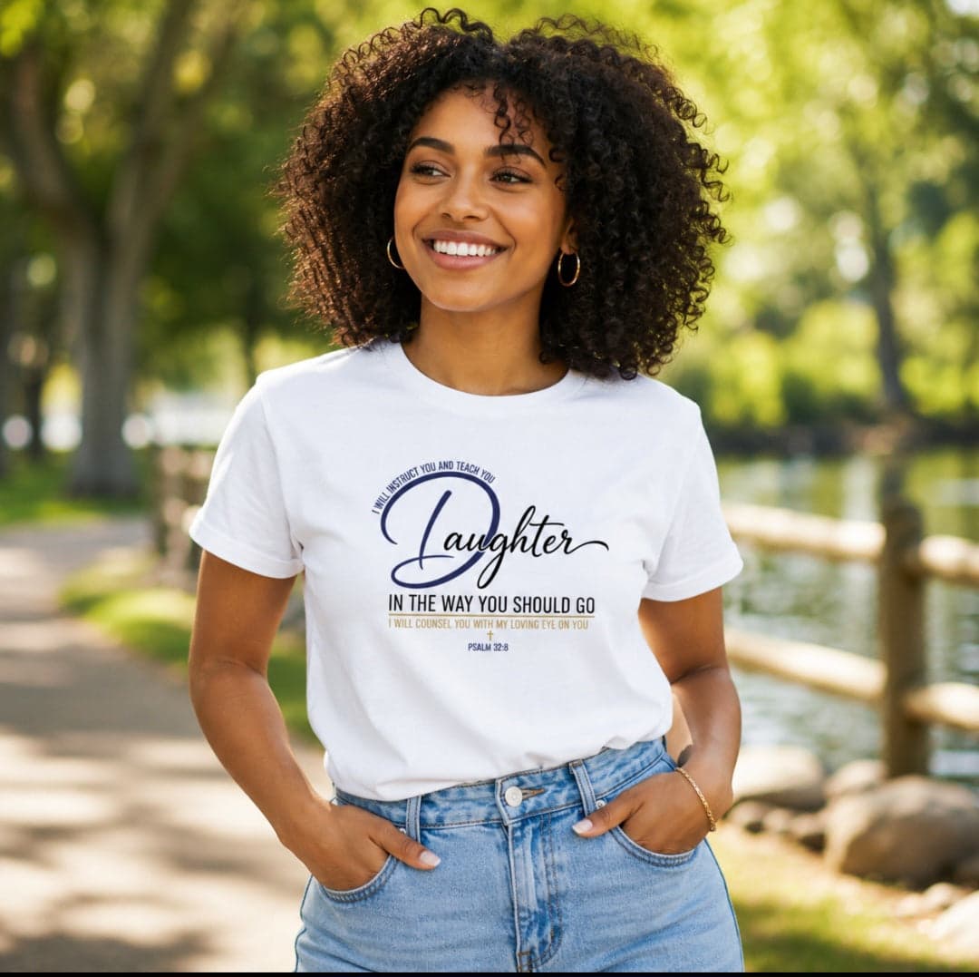 Daughter Tee | Christian Faith Streetwear | African Heritage | Sister Style