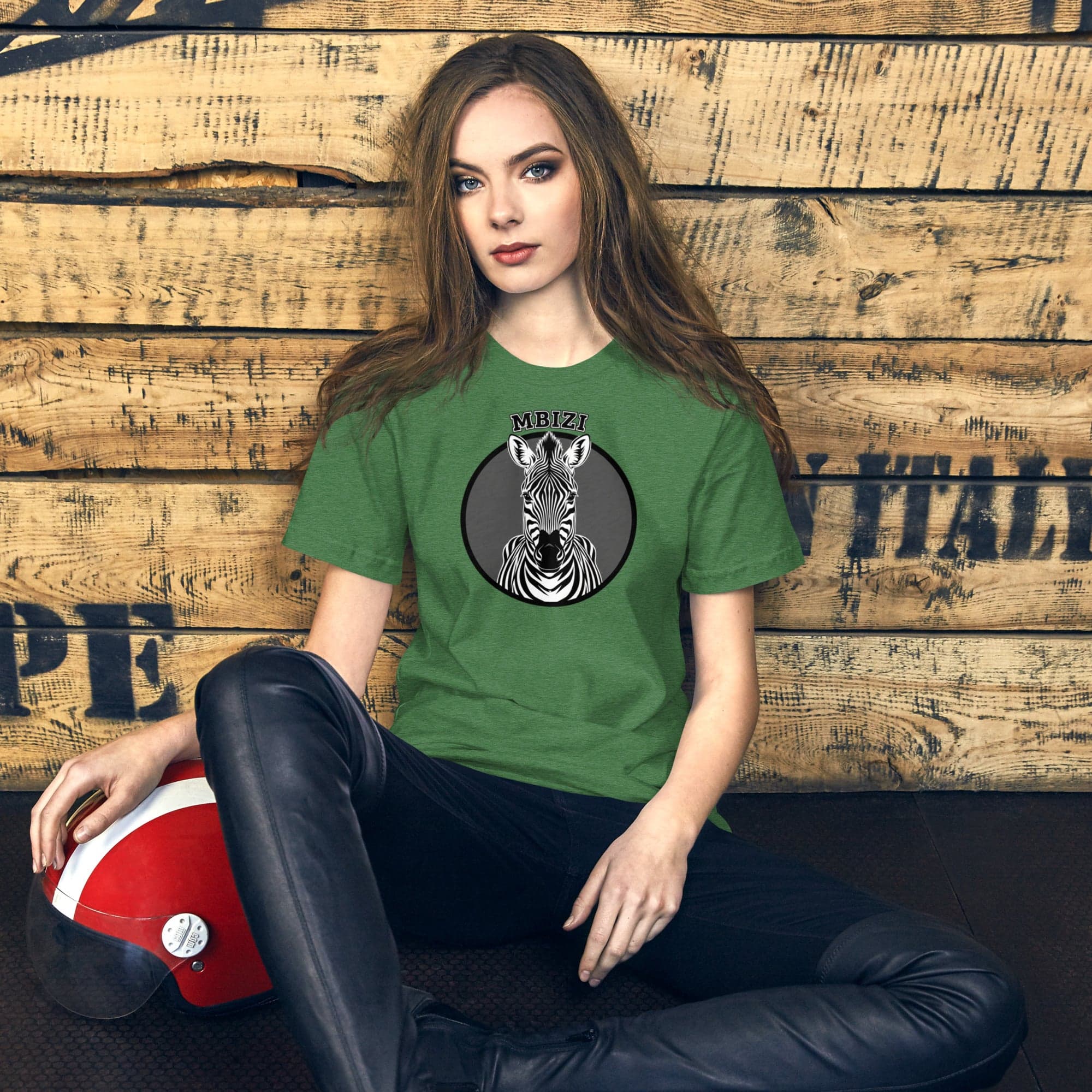 Mbizi Zebra Totem T-Shirt | Zimbabwean Heritage Tee | Diaspora African Fashion | Sister Style